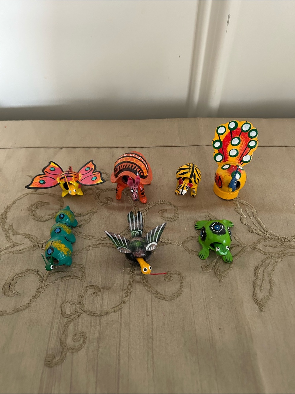 Handmade bobble head animals